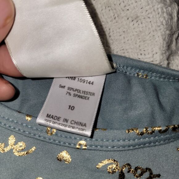 Girly Girl Shirt Bundle Size 10 (Medium, Large) Monteau Jennie+ Jessie Lily Bleu - Picture 5 of 16